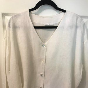 bryn Walker 100% Linen Top
